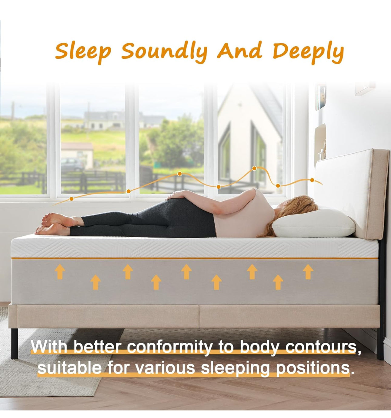 Double mattresses, Double Memory Foam Mattress
