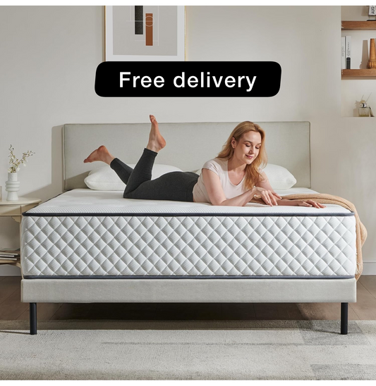 Double Mattress, Hybrid Mattress with 7 Zone Springs
