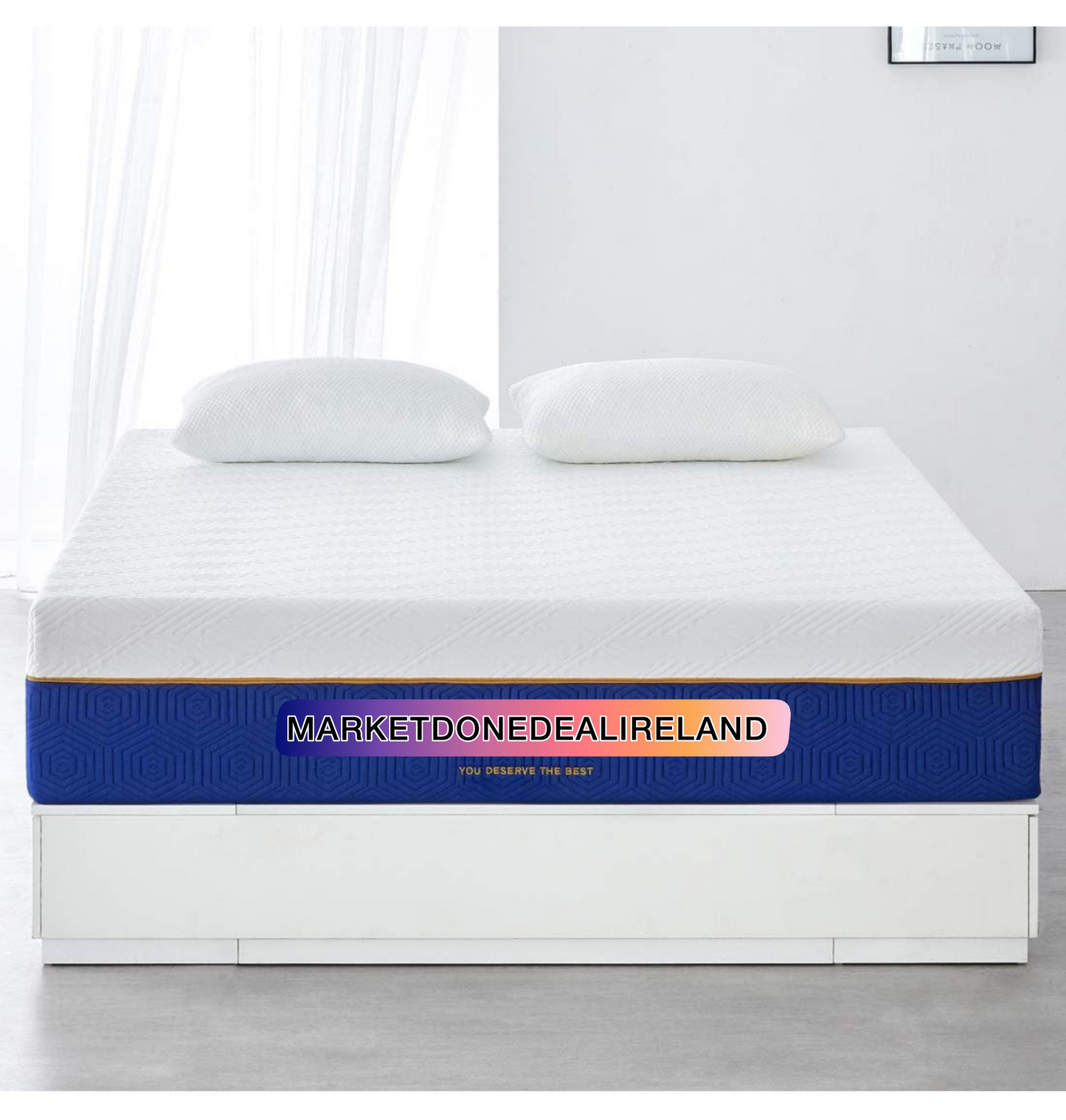 Double Mattress, 20CM Gel Memory Foam