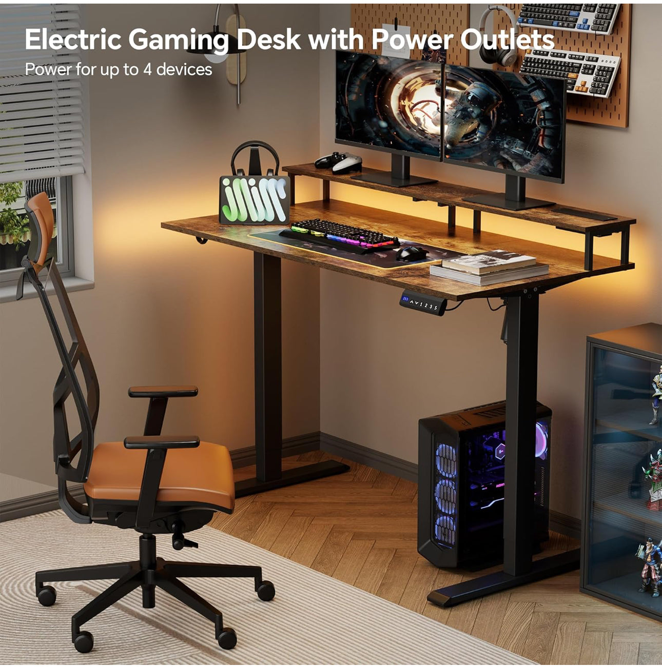 Electric Standing Desk 120 x 60cm