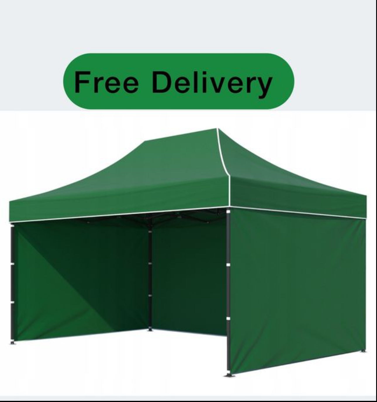 Gazebo 3 x 4.5 m Green