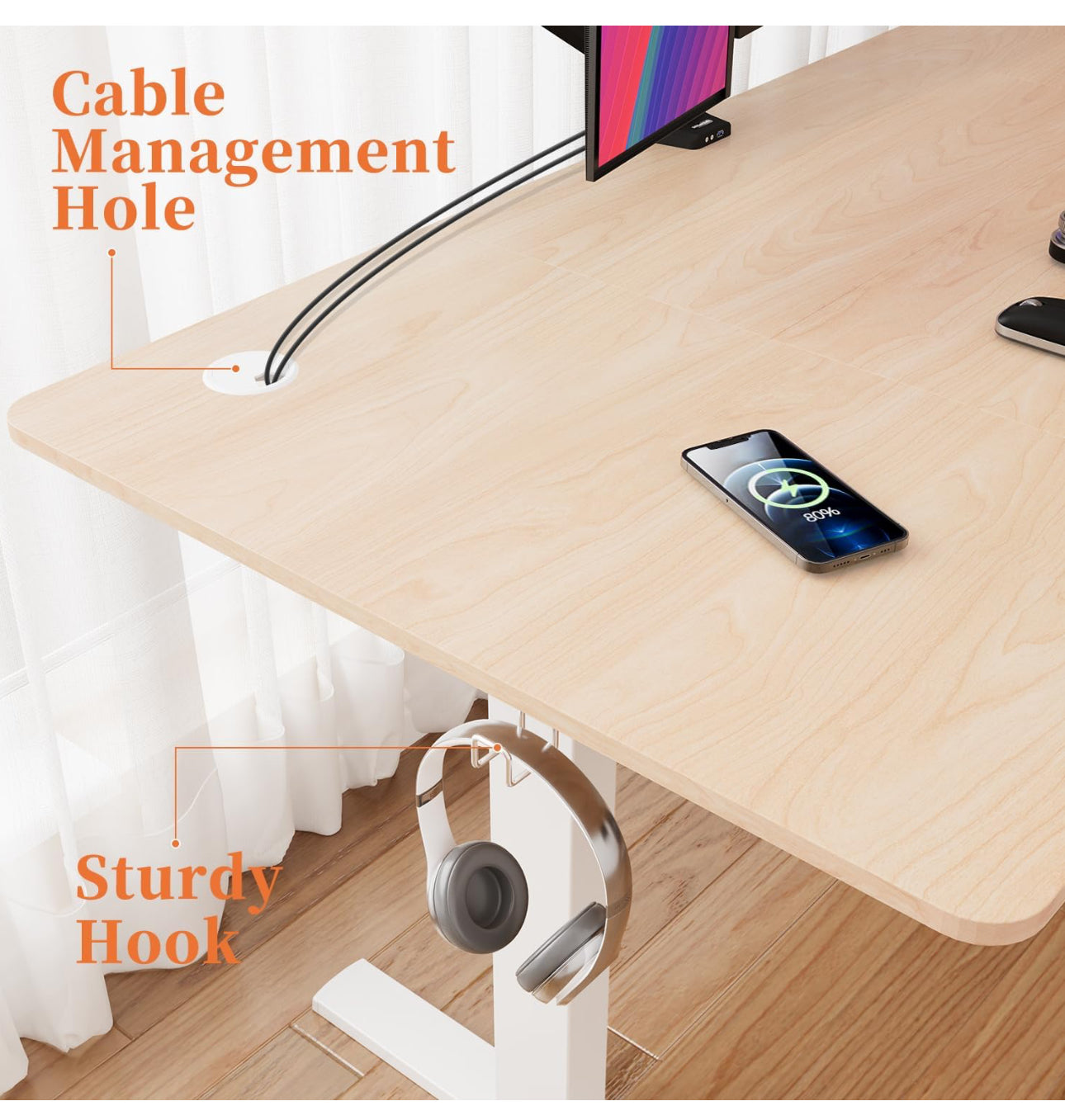 Electric Standing Desk 120x60cm