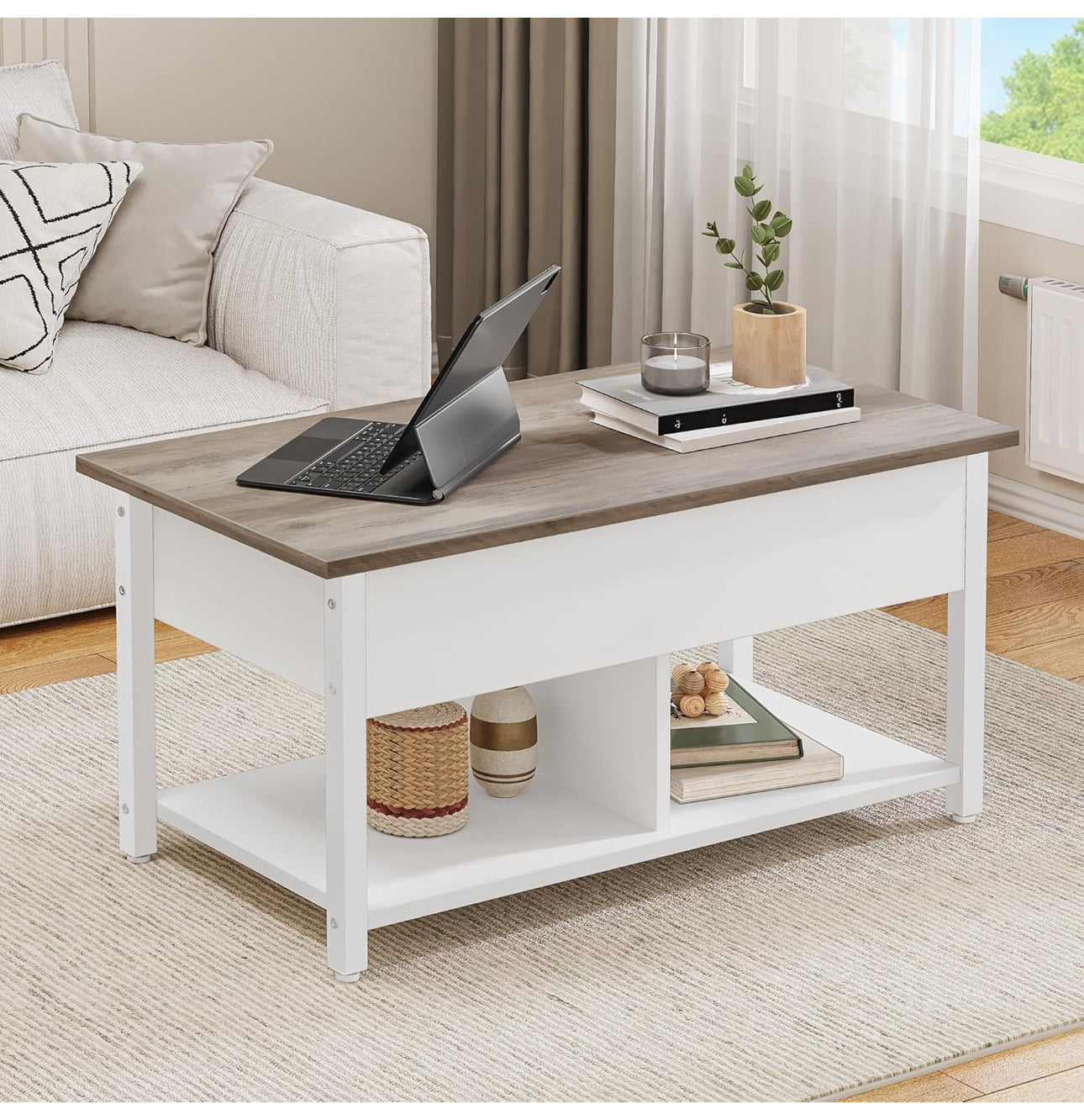 Lift Top Coffee Table, Easy-Lift