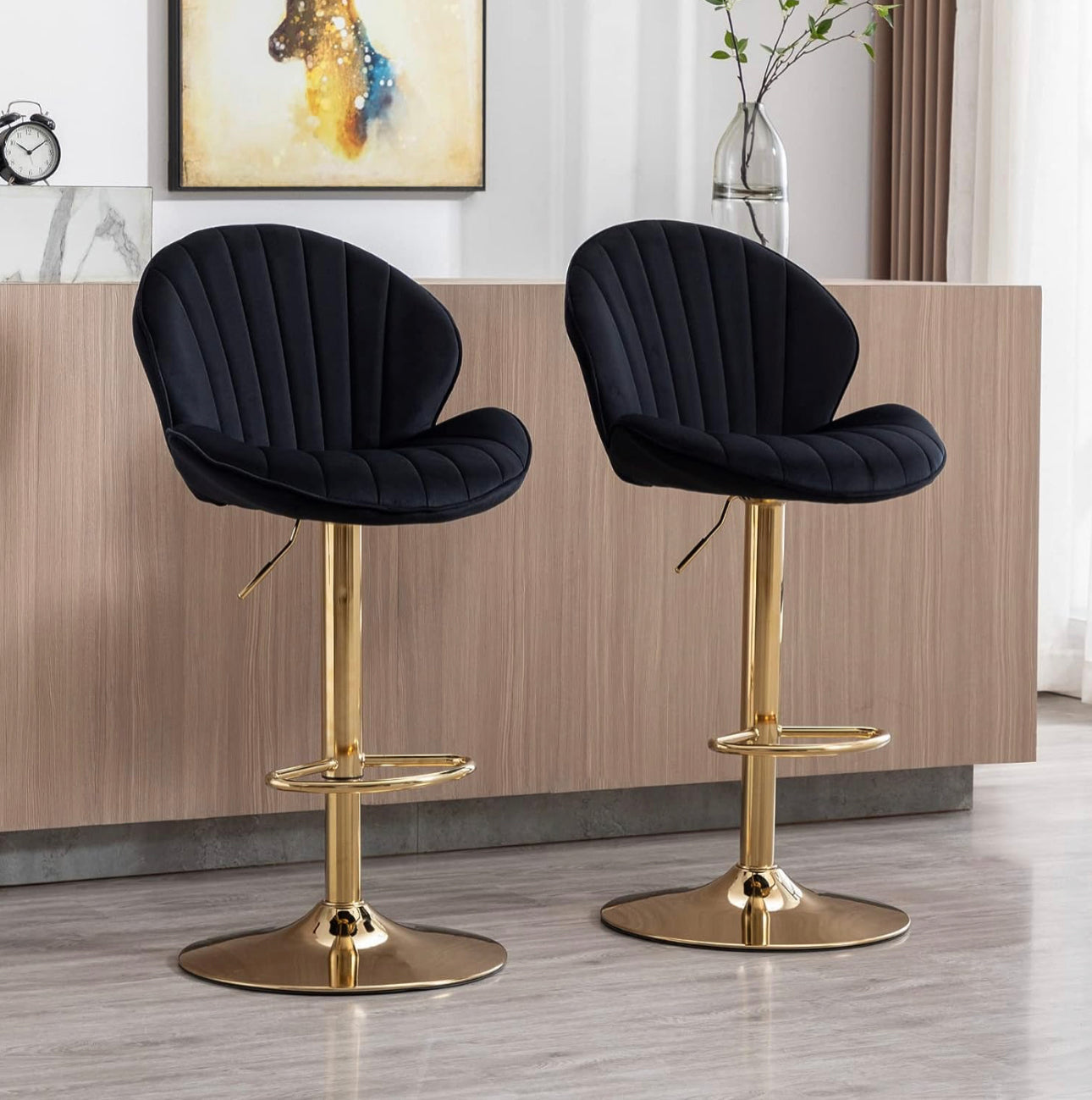 Velvet Bar Stools