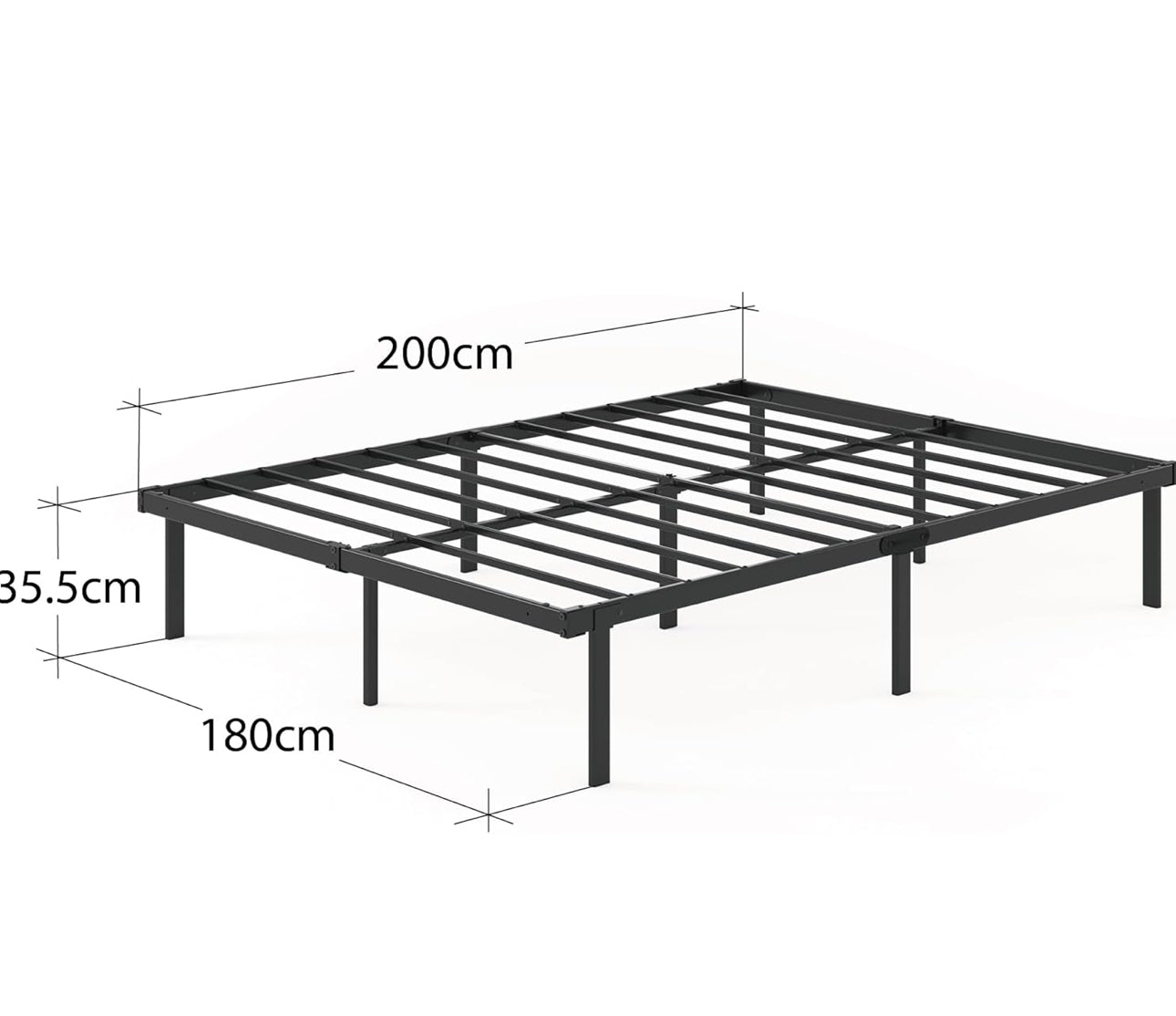 Super King Bed frame - Bed 180x200 cm