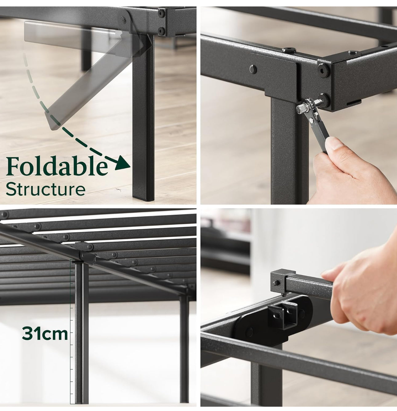 Double Bed frame - Bed 135x190 cm
