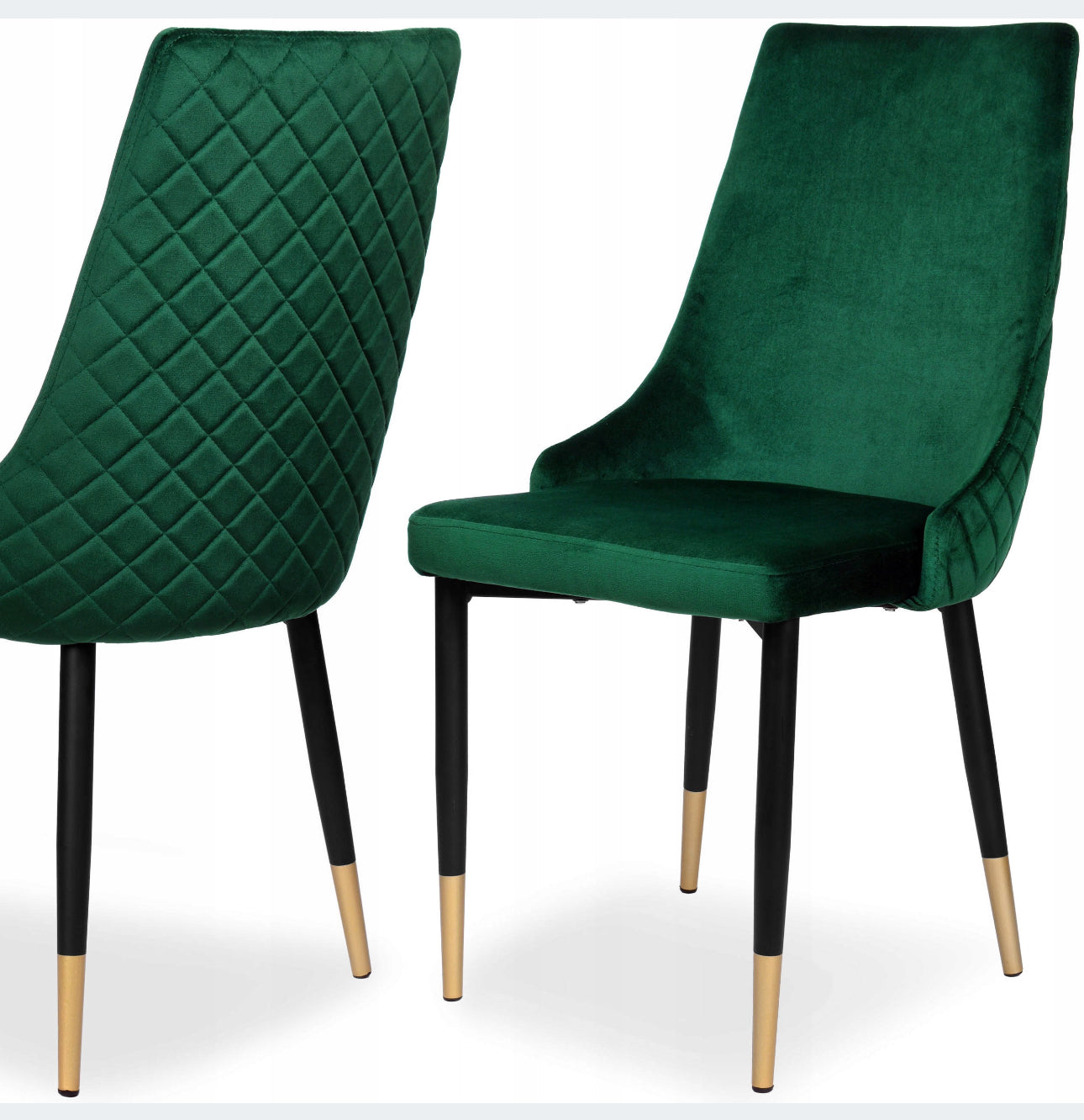 Chairs Set of 4 Green