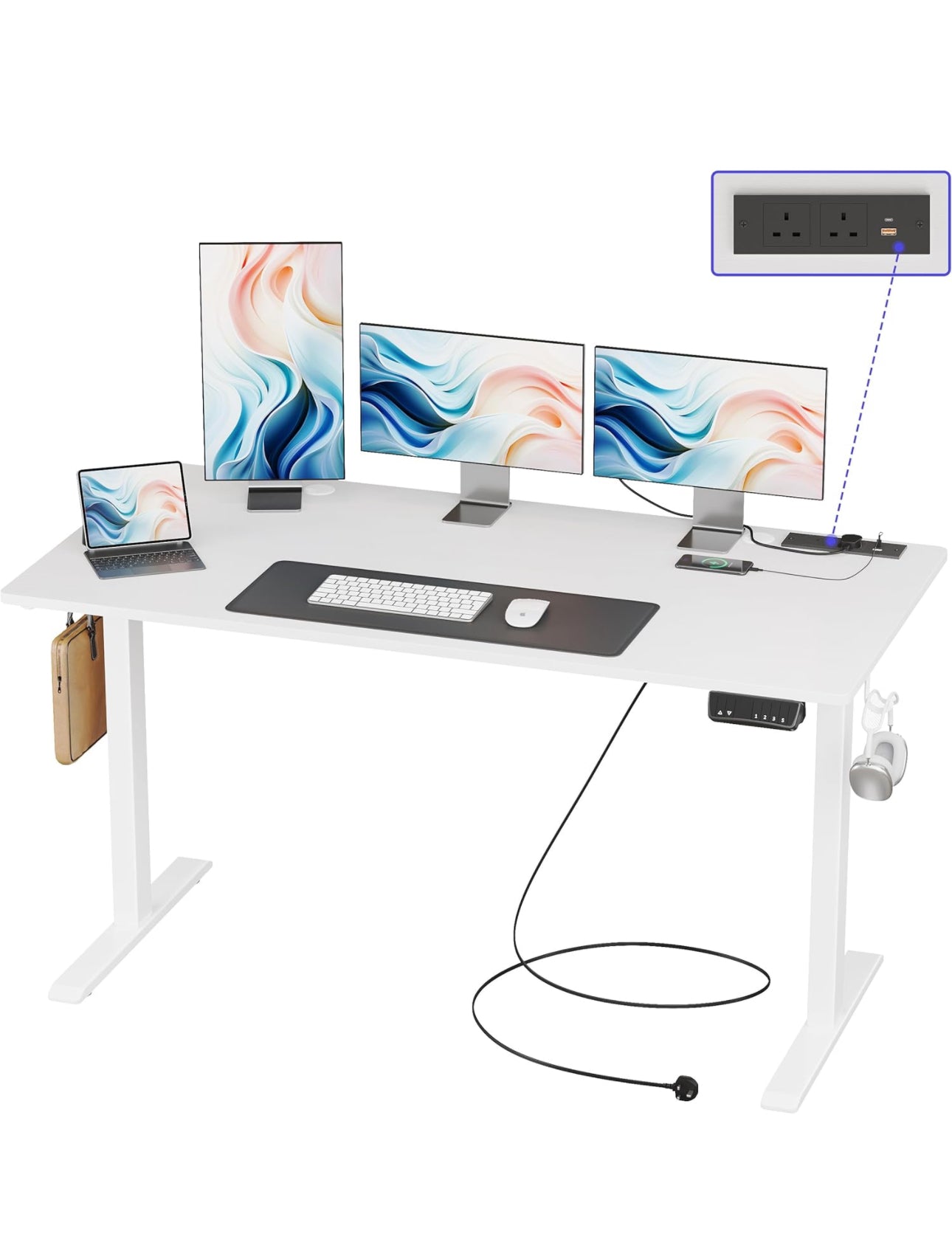Electric Standing Desk - 140x60cm