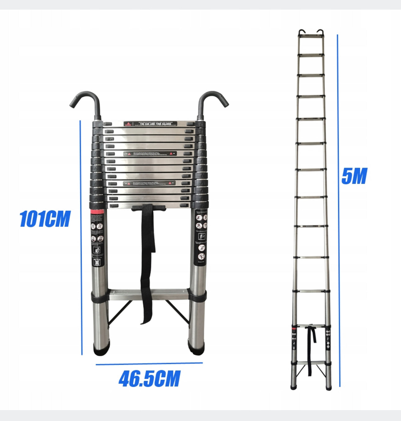 Ladder  5 m  up to 150 kg