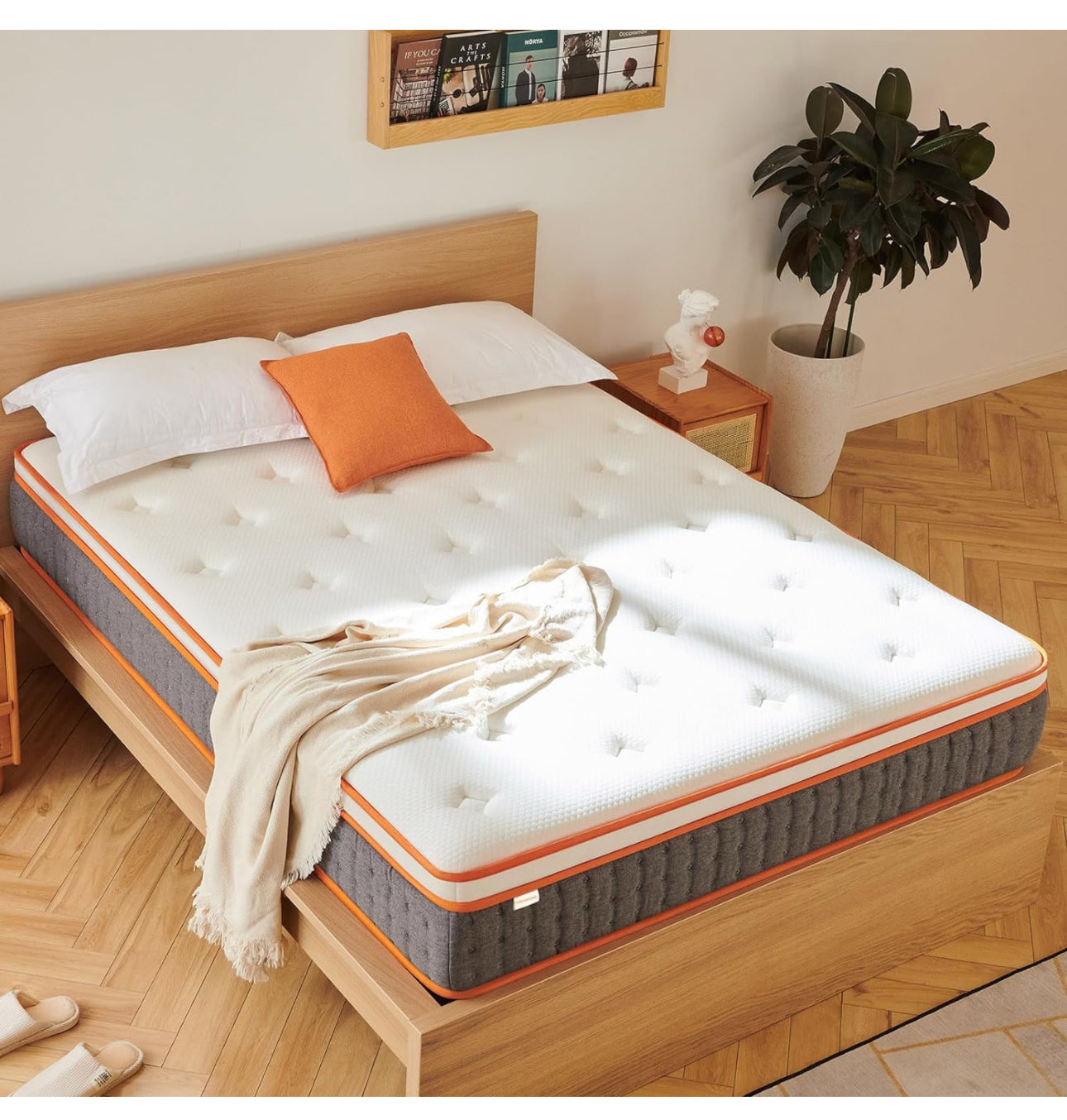 Double Mattress, 10 Inch Hybrid Mattress