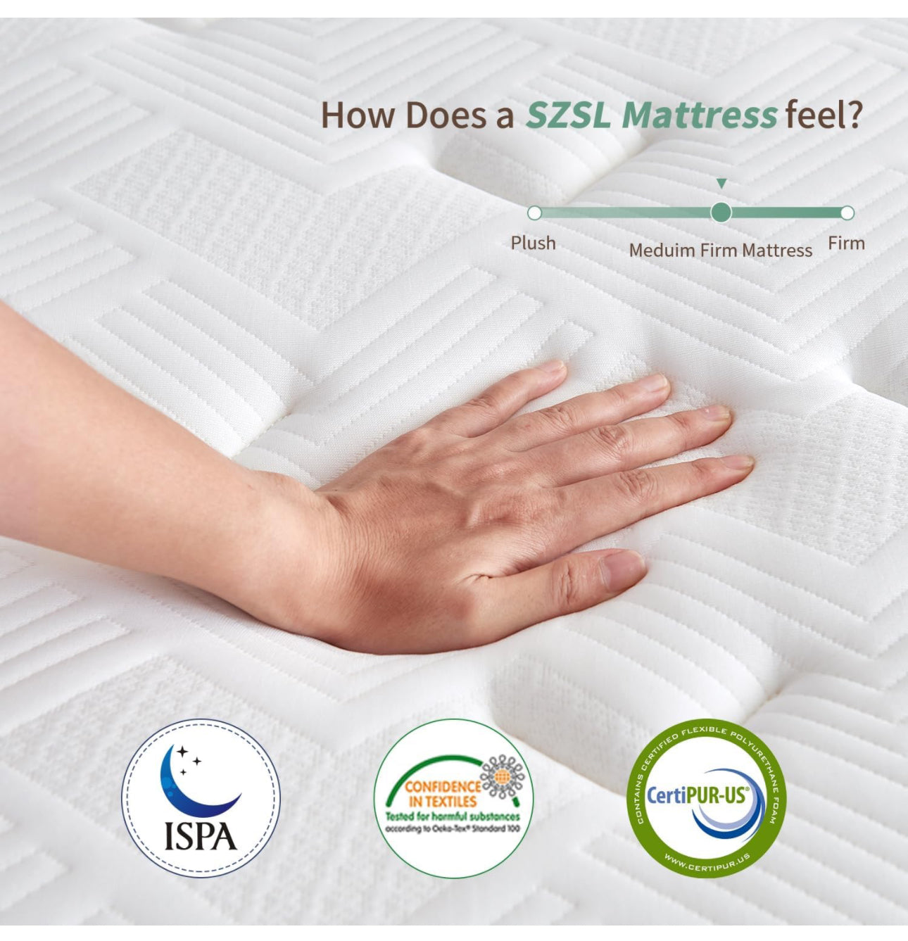 Double Mattress, 4FT6 9-Zone