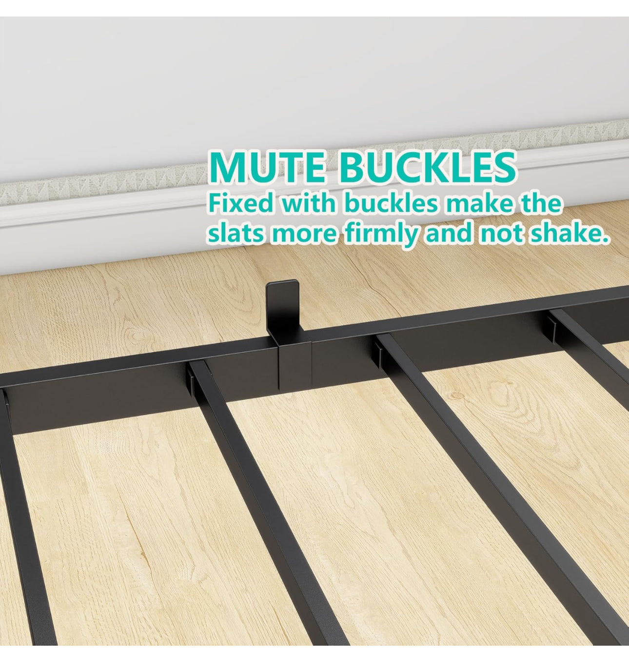 Single Bed Frames with Wood Headboard