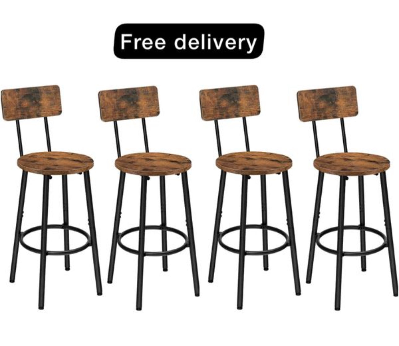 Bar Stools Set of 4