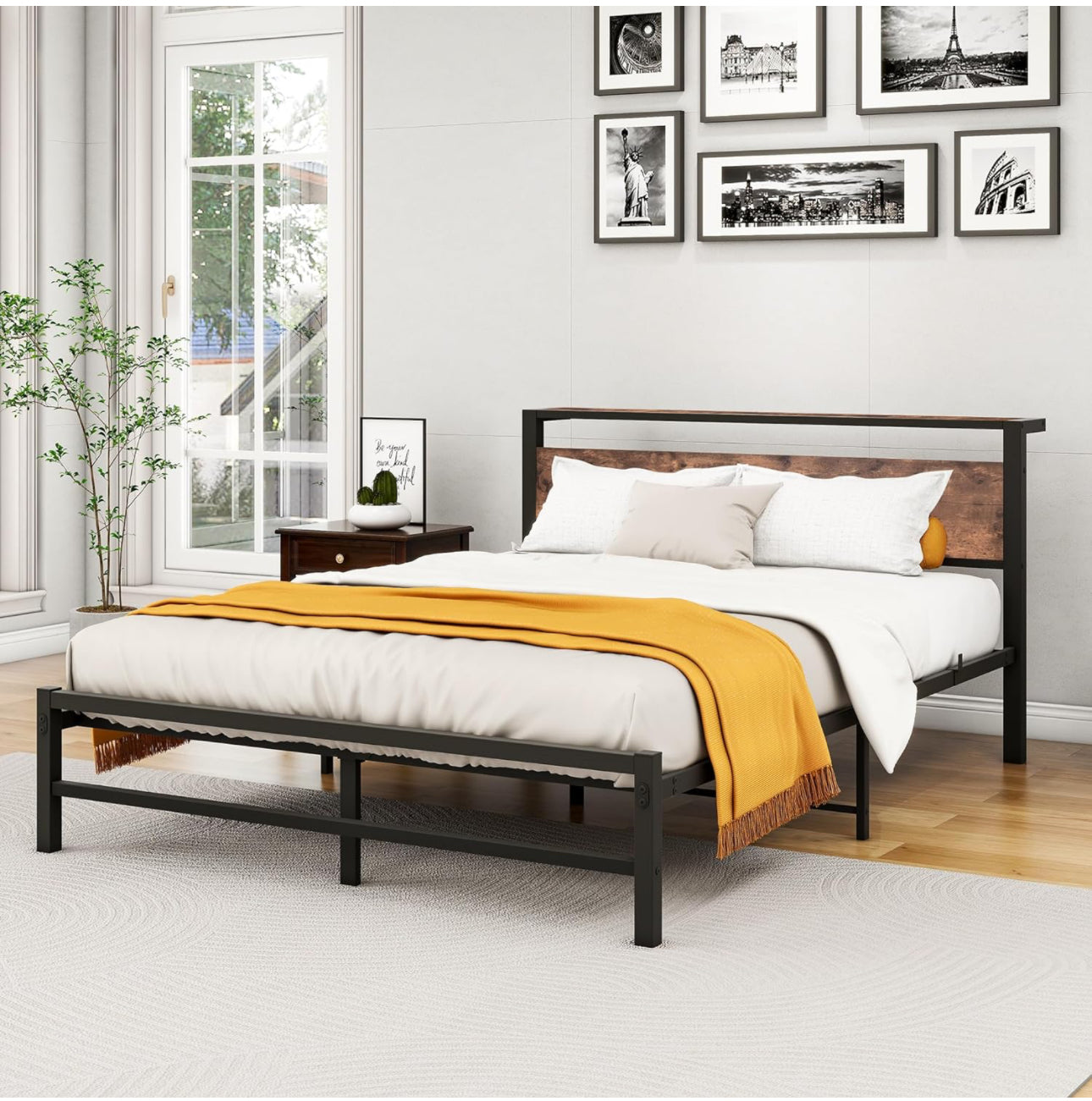 King Size Metal Bed Frame