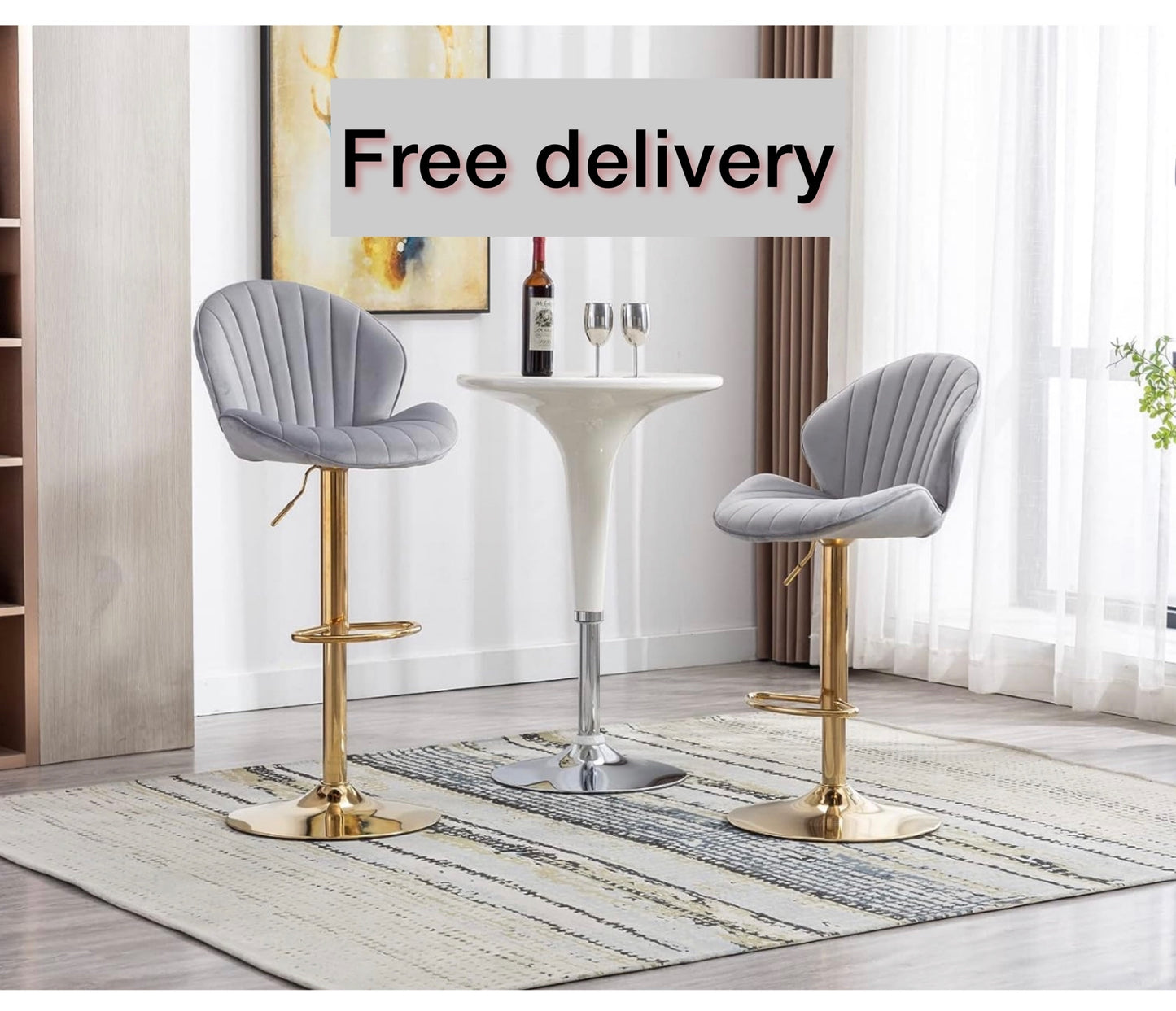 Velvet Bar Stools