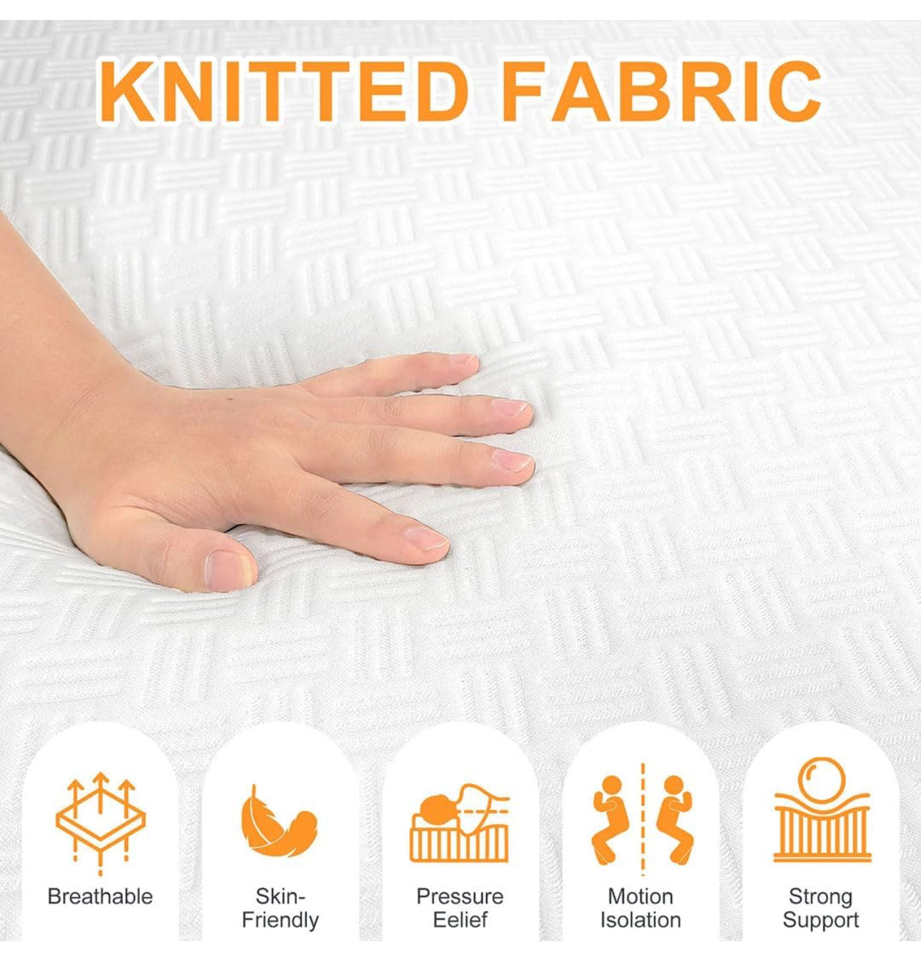 Double Mattress，20CM Memory Foam Mattress Breathable