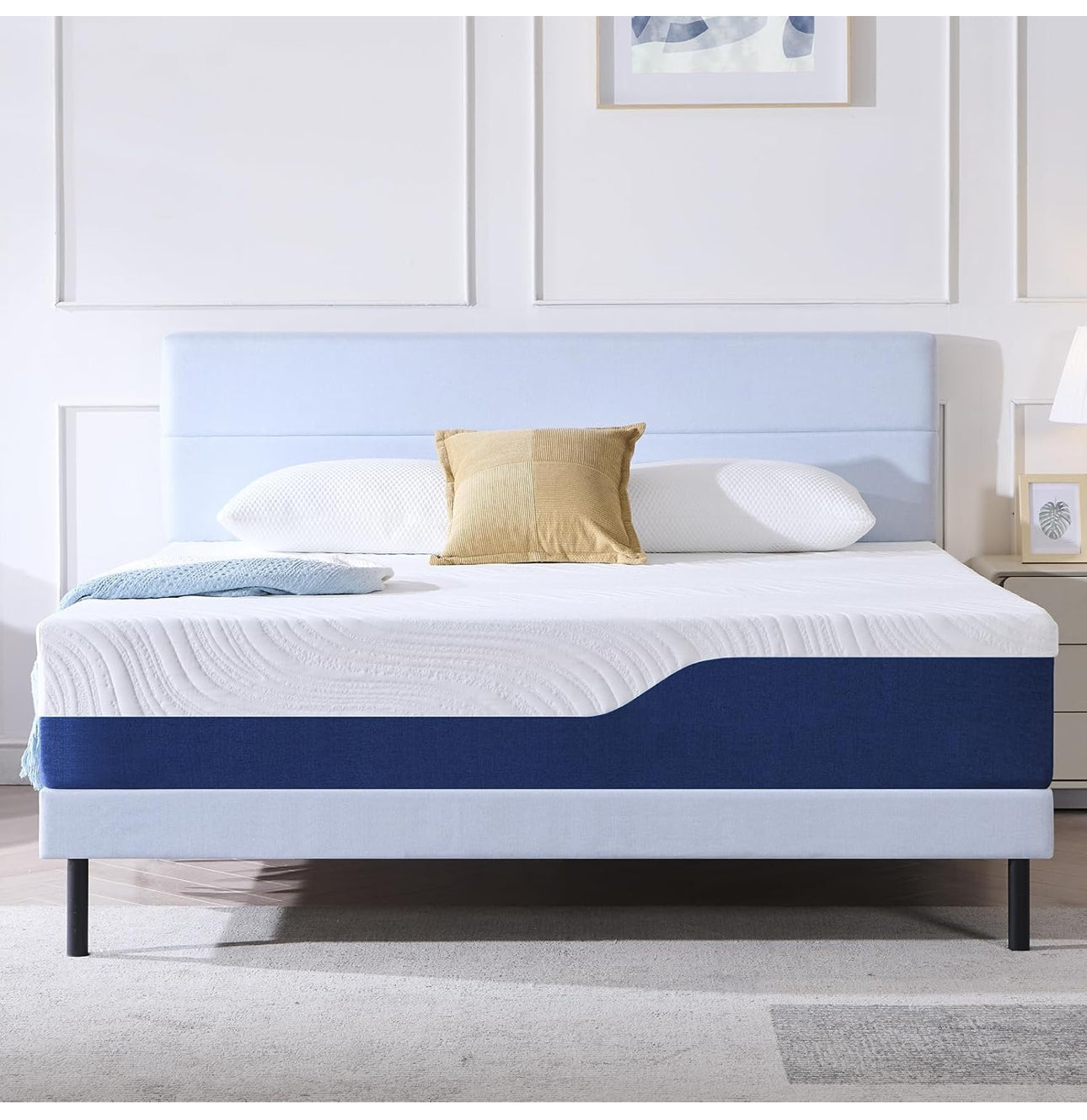 Double Mattress (135x190x20cm) – 20cm Medium Firm Memory