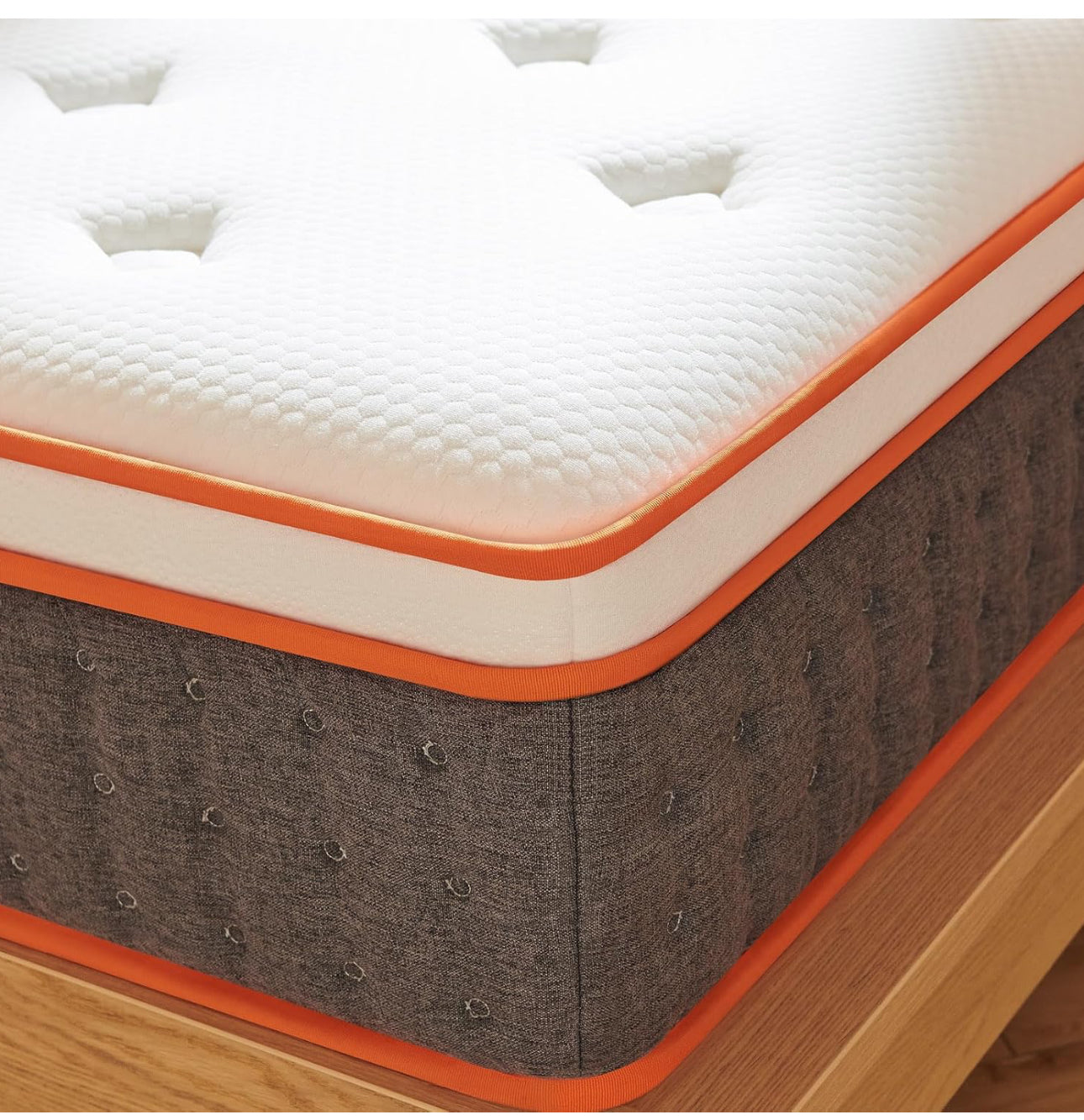 King Mattress, 8.7 Inch Hybrid Mattress King