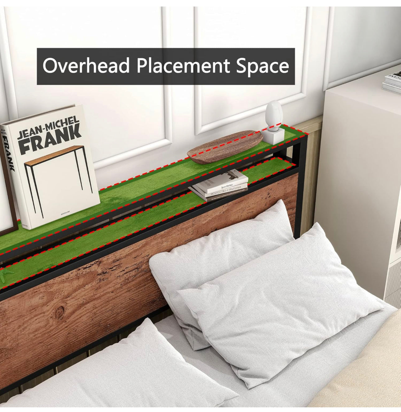 Double Bed Frame with Storage
