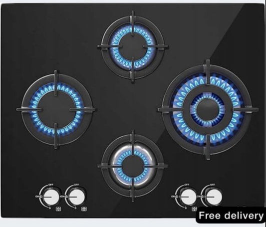 Gas Hob 4 burners propane/natural gas