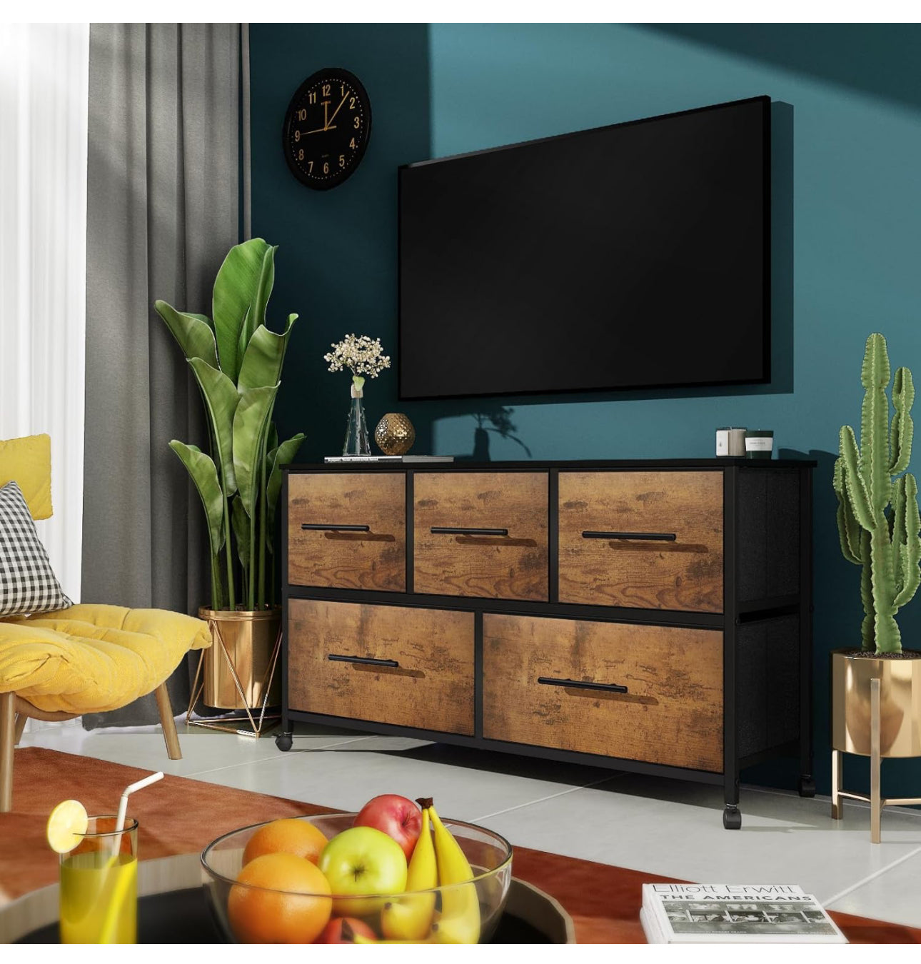 Chest of Drawers with 5 Drawers