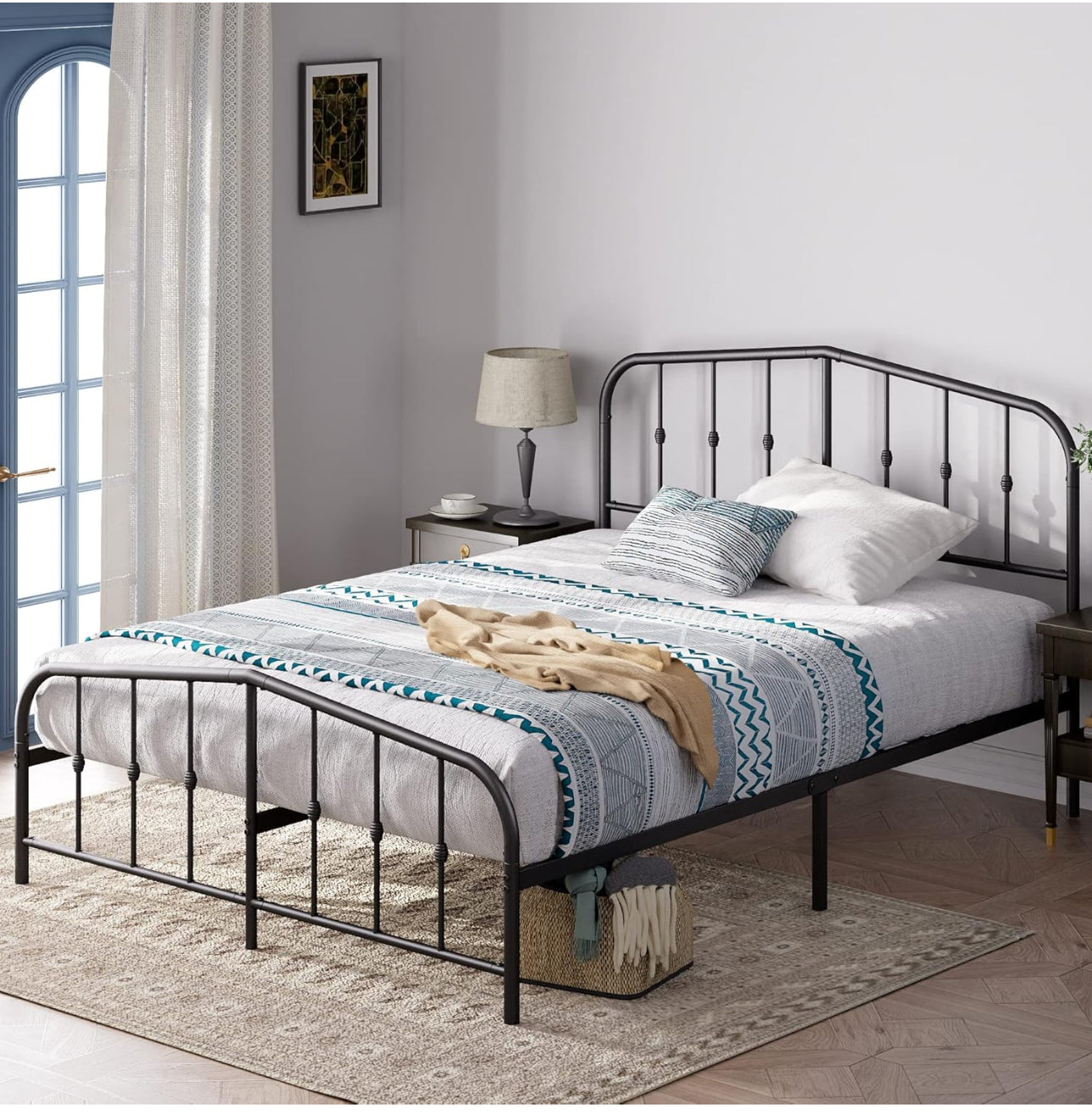 King size bed frame