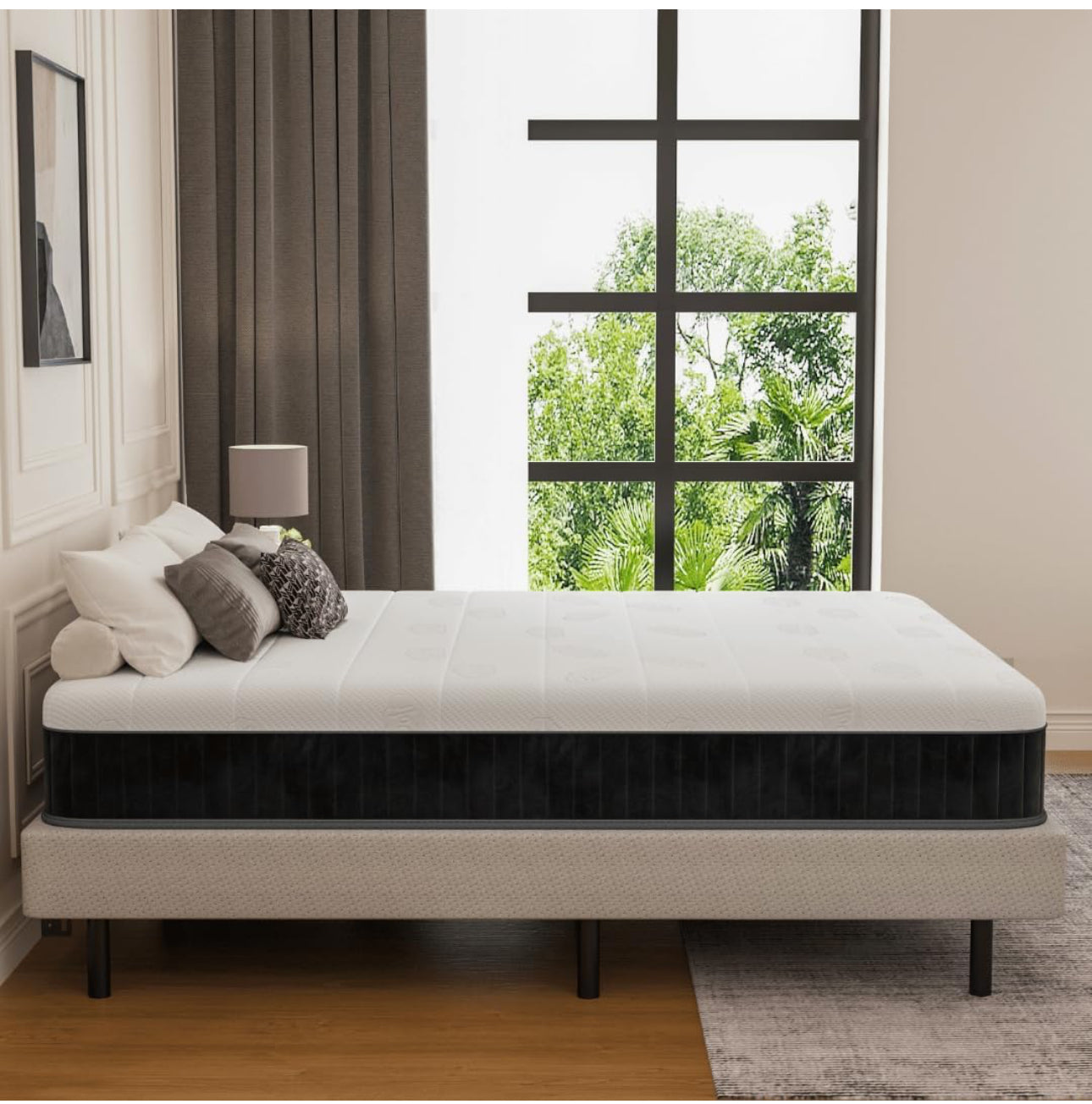 3FT Single Mattress 90x190cm  – 25cm Thick Pocket Sprung