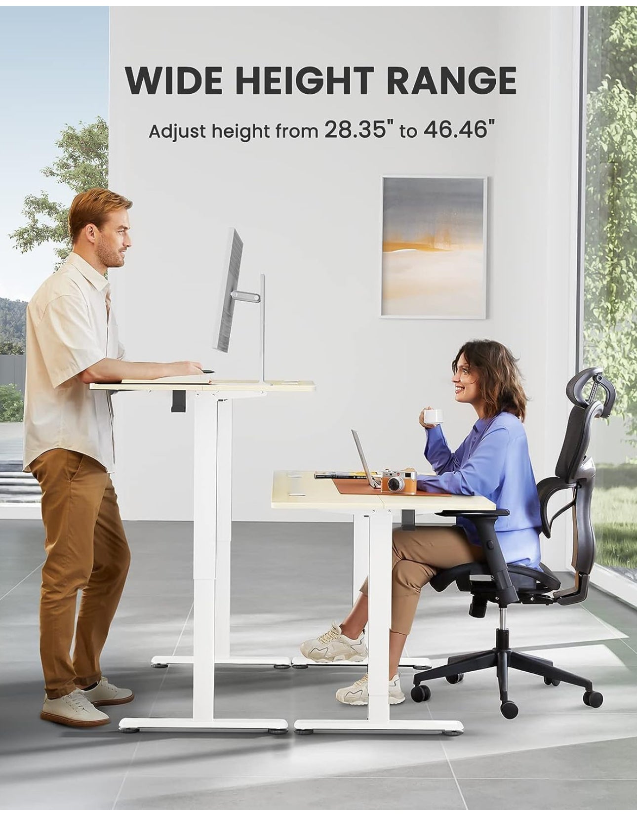 Electric Standing Desk 120x60cm
