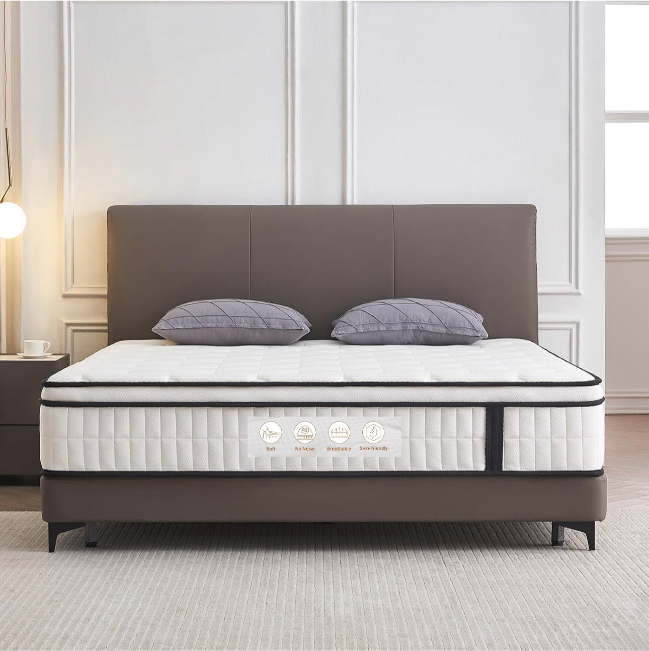 Double Mattress,10.2 INCH Hybrid