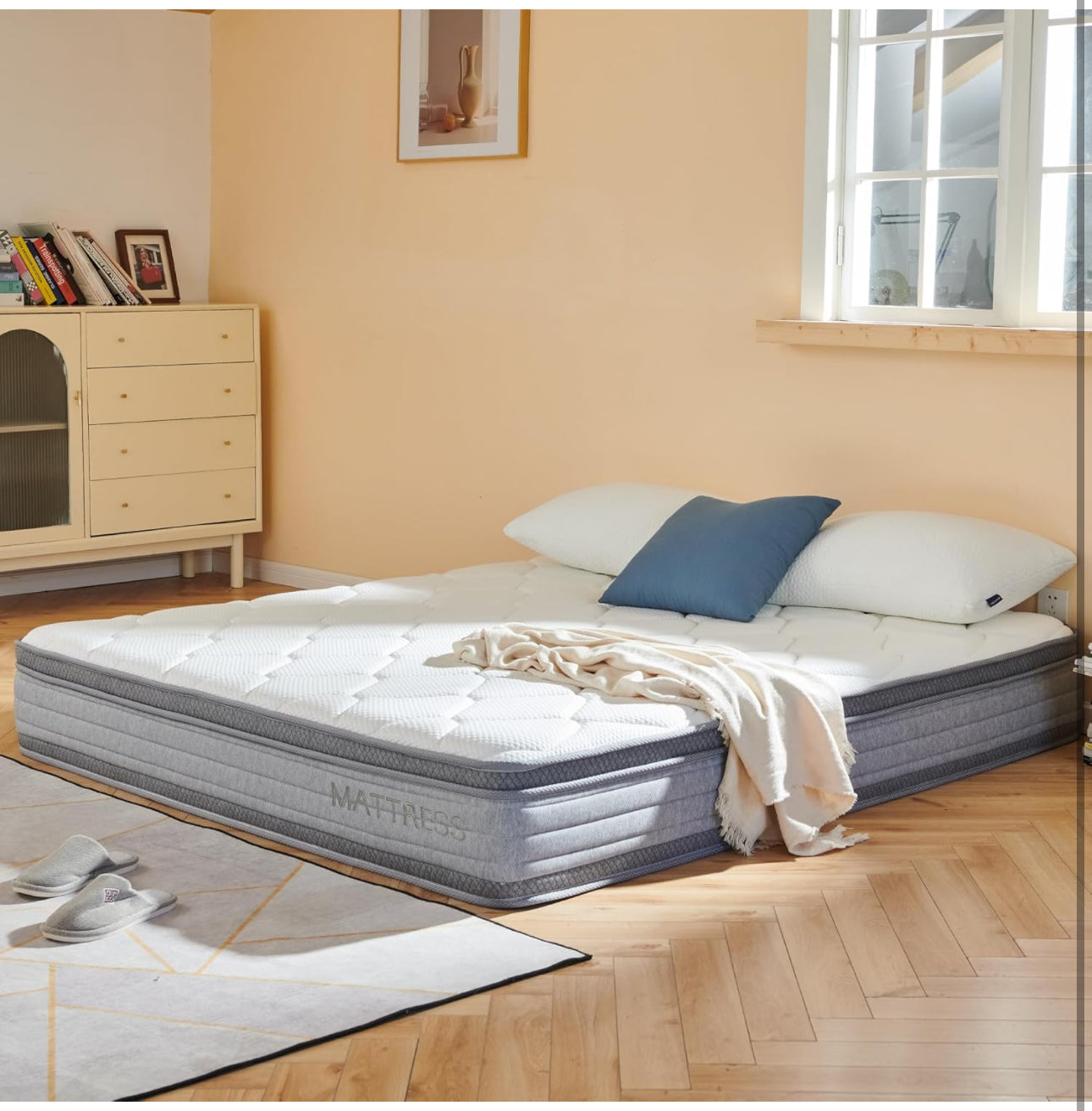 King Mattress 5FT Hybrid Pocket Sprung Memory Foam