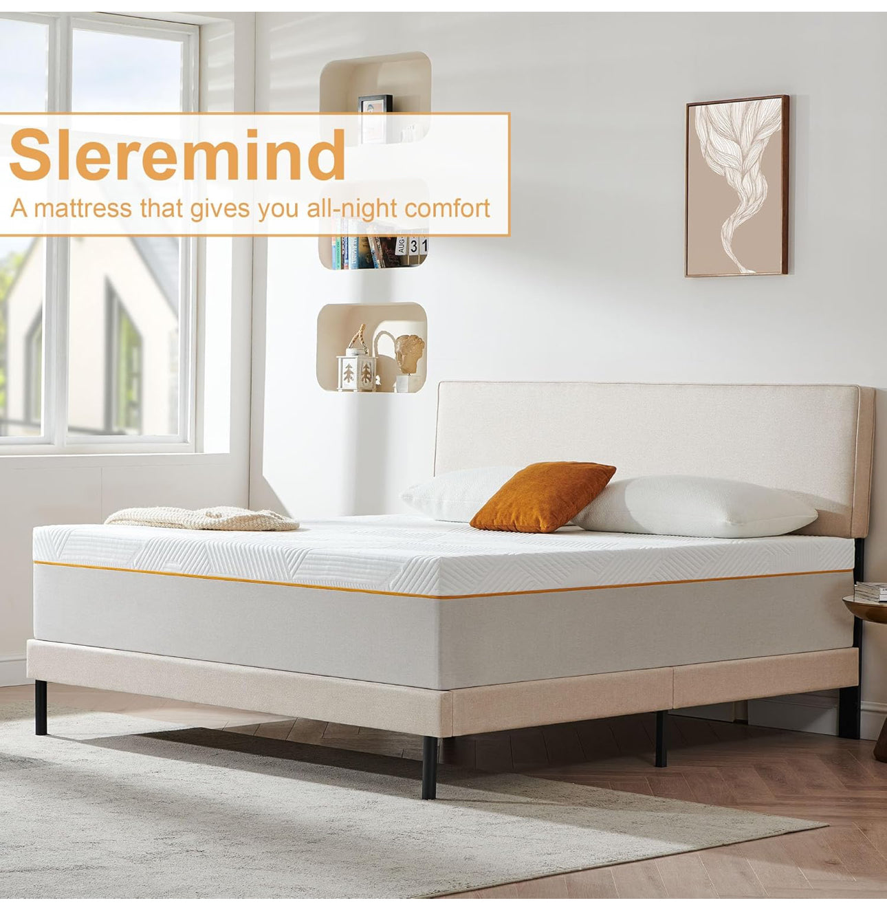 King mattress, King Memory Foam Mattress