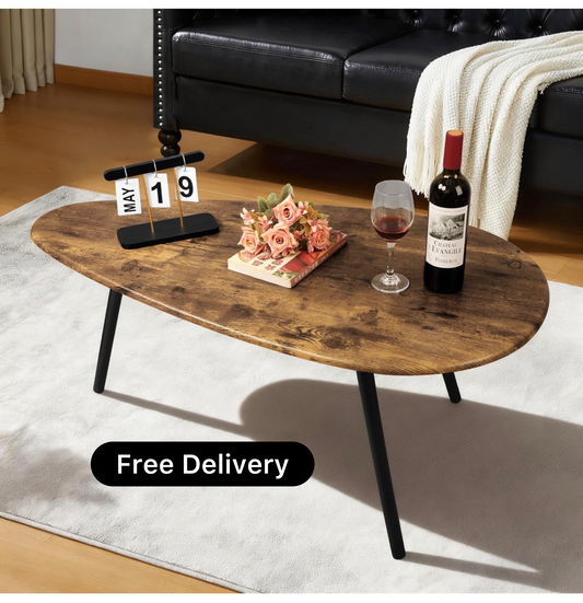 Coffee Table for Living Room Small Mid Century Coffee Table Rustic Oval Coffee Tables