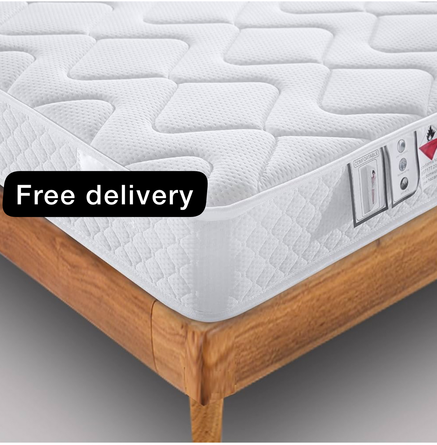 Single Bed Frame+Single mattress Set.