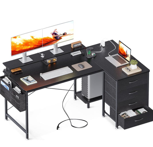 Corner Desk Black