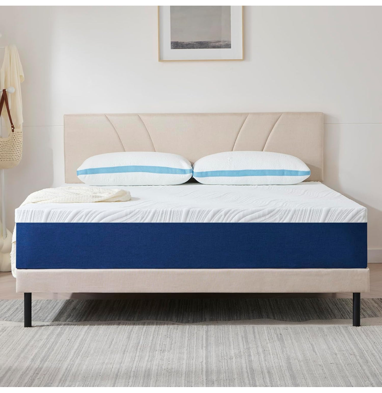 Double Mattress for Double Bed,20cm Height,Memory Foam