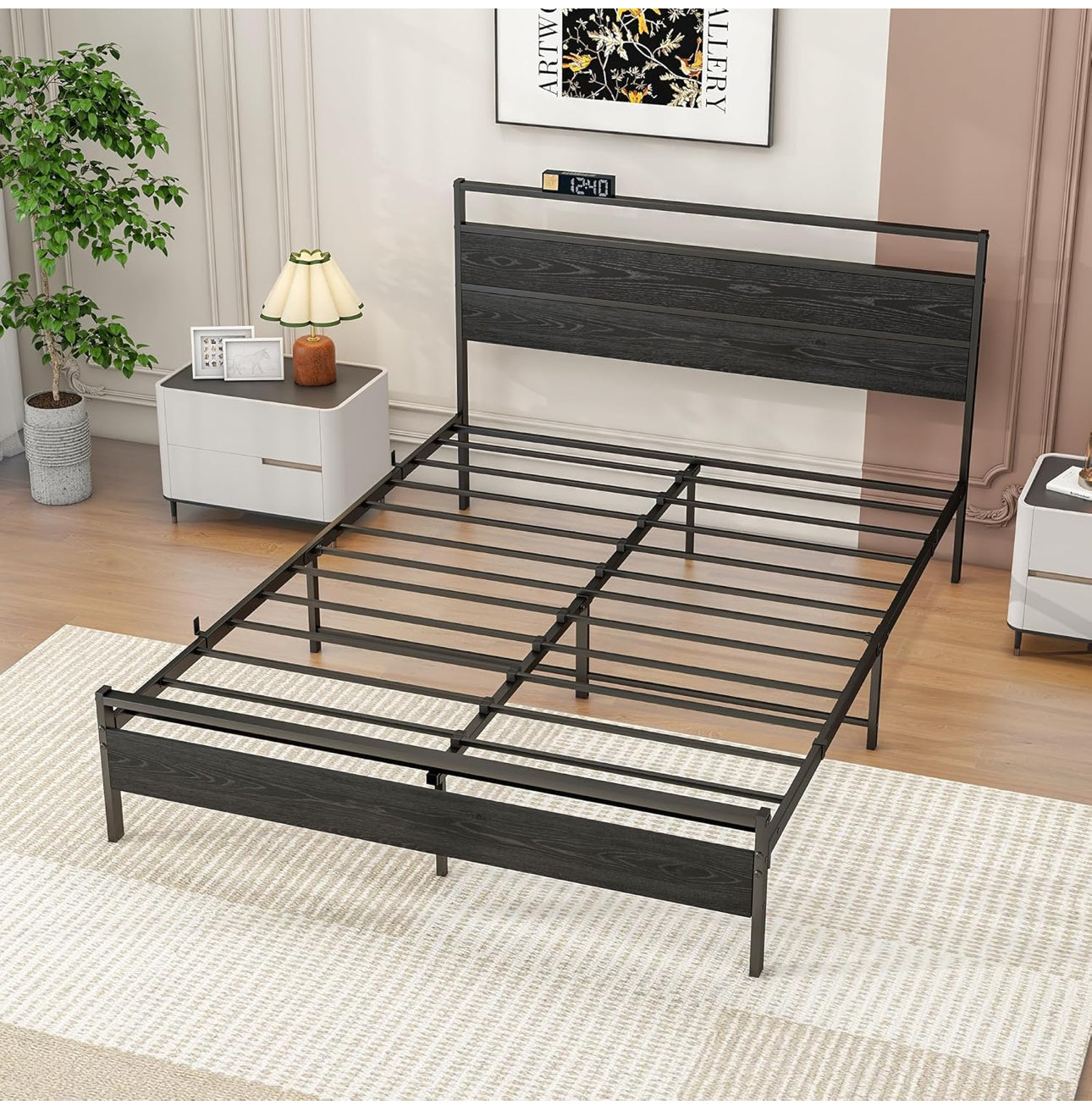 King Size Bed Frame with Storage