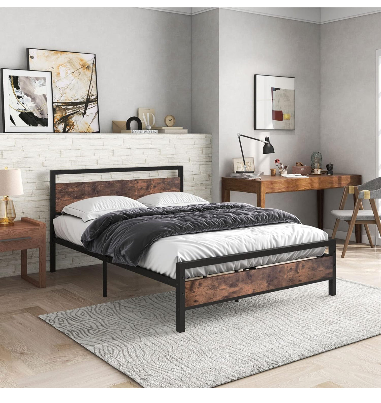 Double Bed Metal