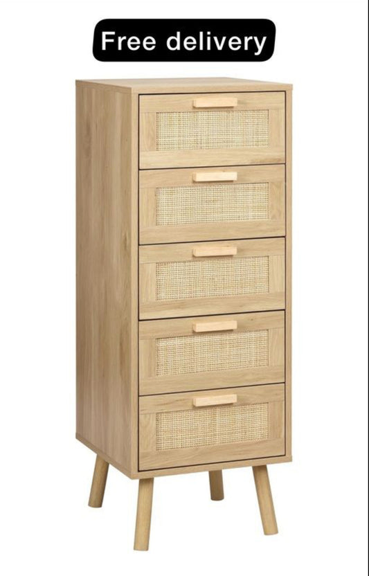 Rattan Chest of Drawers Bedroom