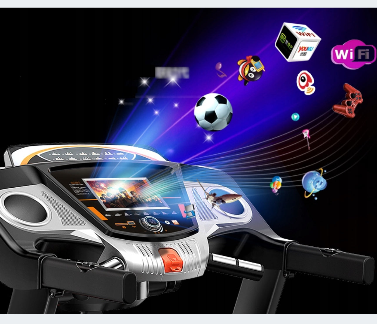 electric treadmill up to 140 kg