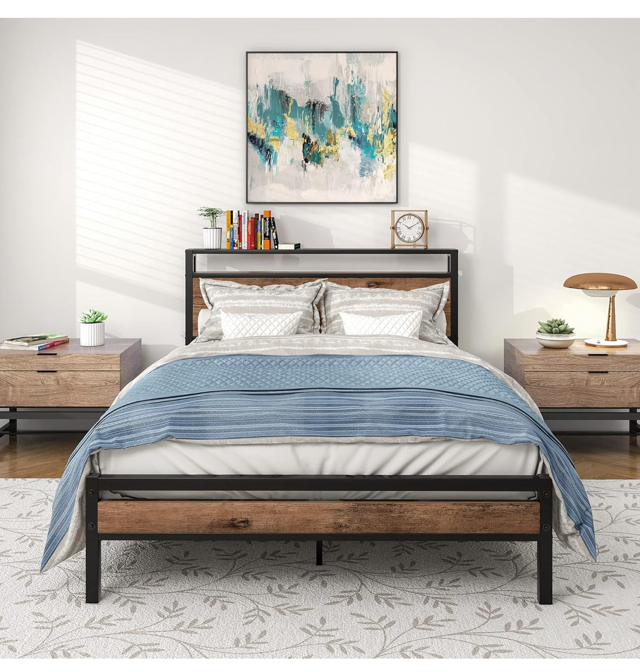 Double size bed frame