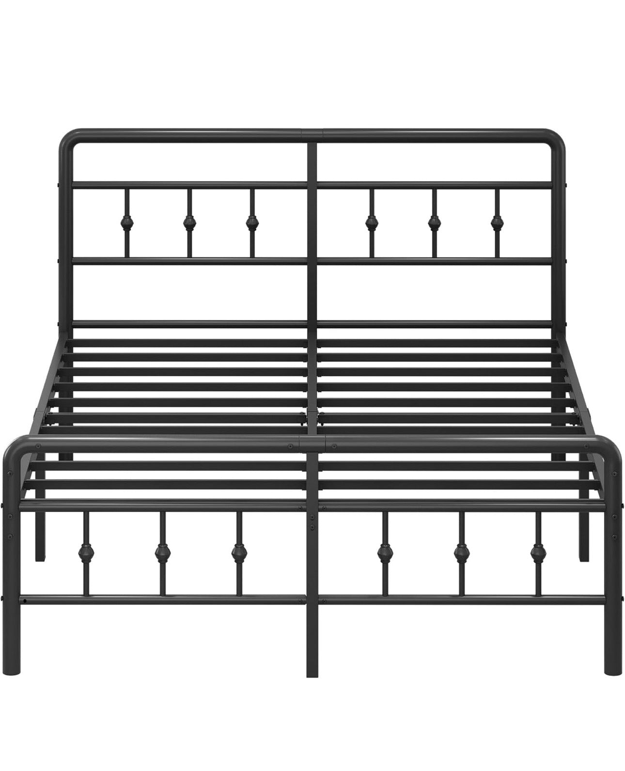 King Size Bed Frame with Victorian Headboard