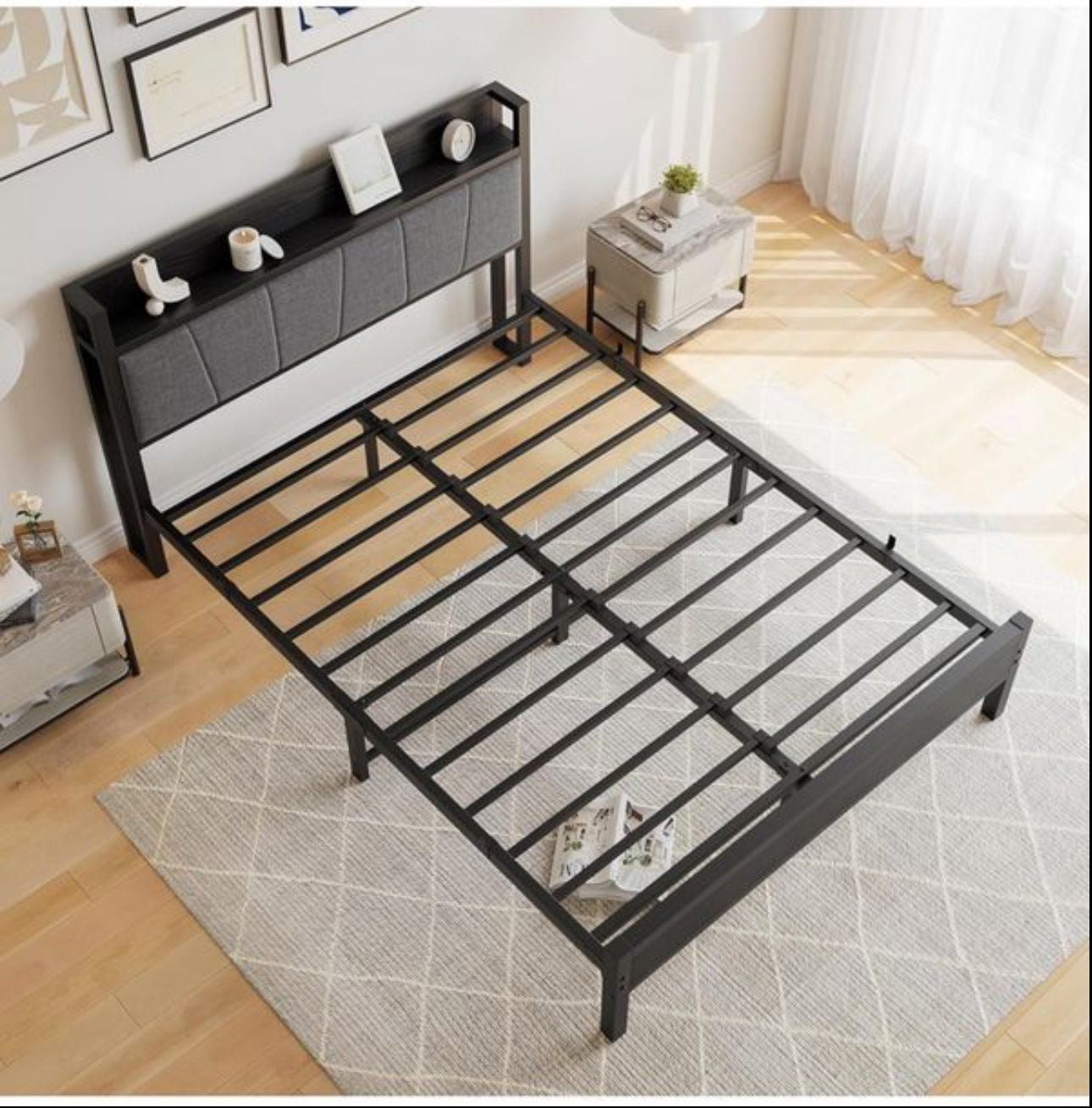 King Size Bed Frame Black