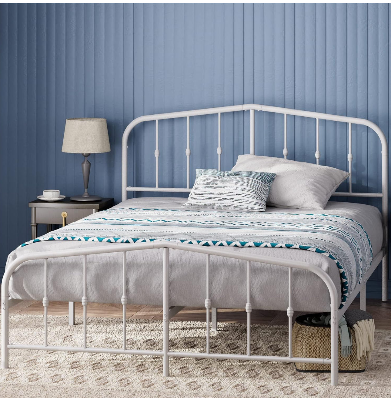 King size Bed frame - Bed 150x200 cm - 30 cm