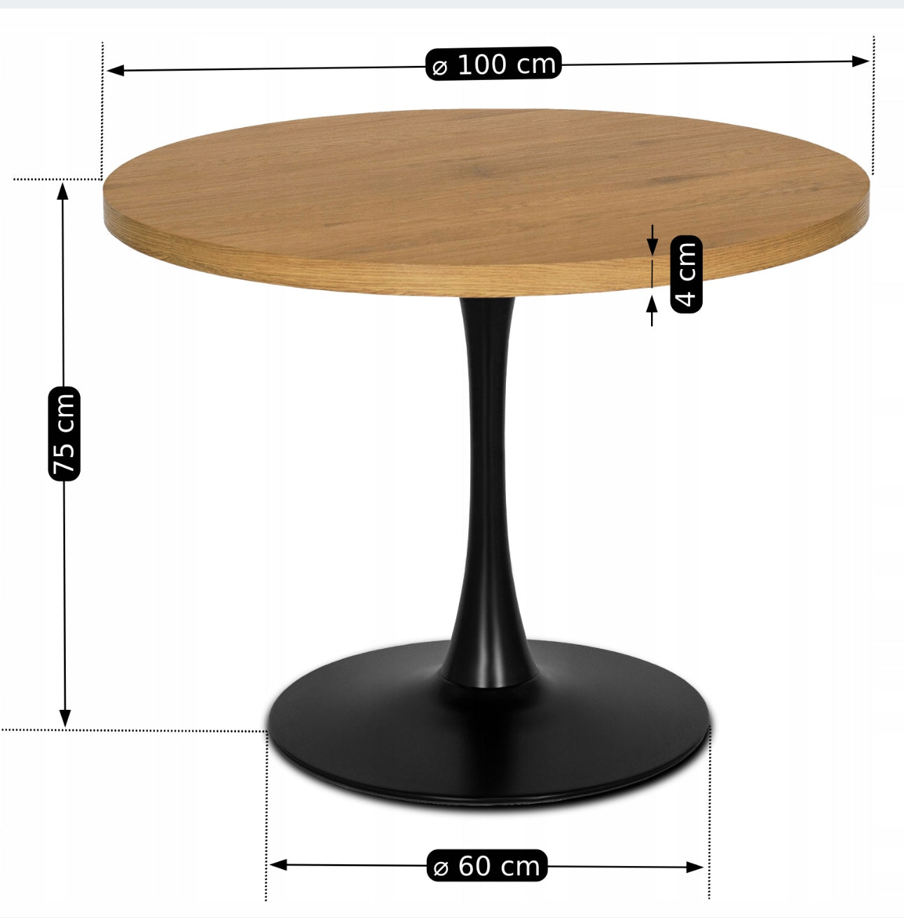 Round Modern Table For Living Room