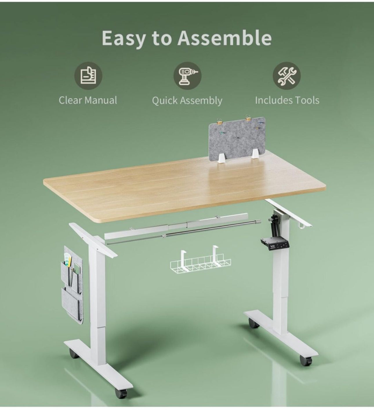 Height Adjustable Standing Desk Electric Standing