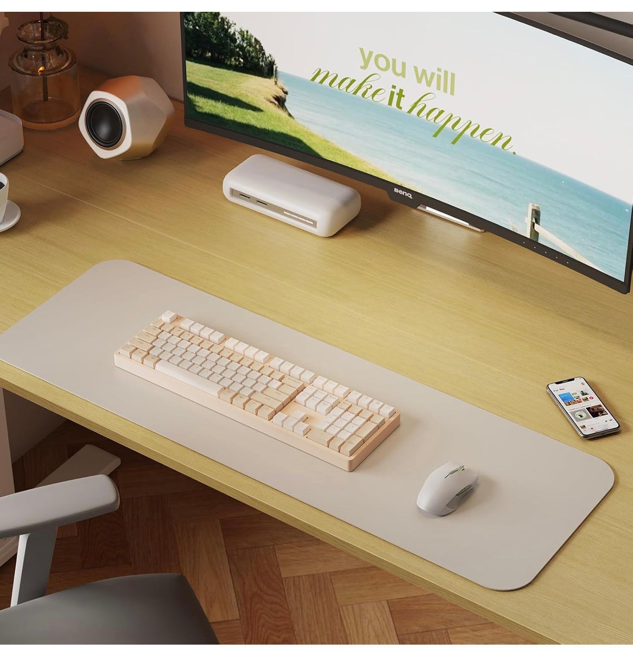 120 x 60 cm Standing Desk, Electric Height Adjustable Desk with 2 Hooks, Computer Desk with 4 Memory Heights and Splice Board, Ergonomic Sit Stand Table for Home Office, Oak