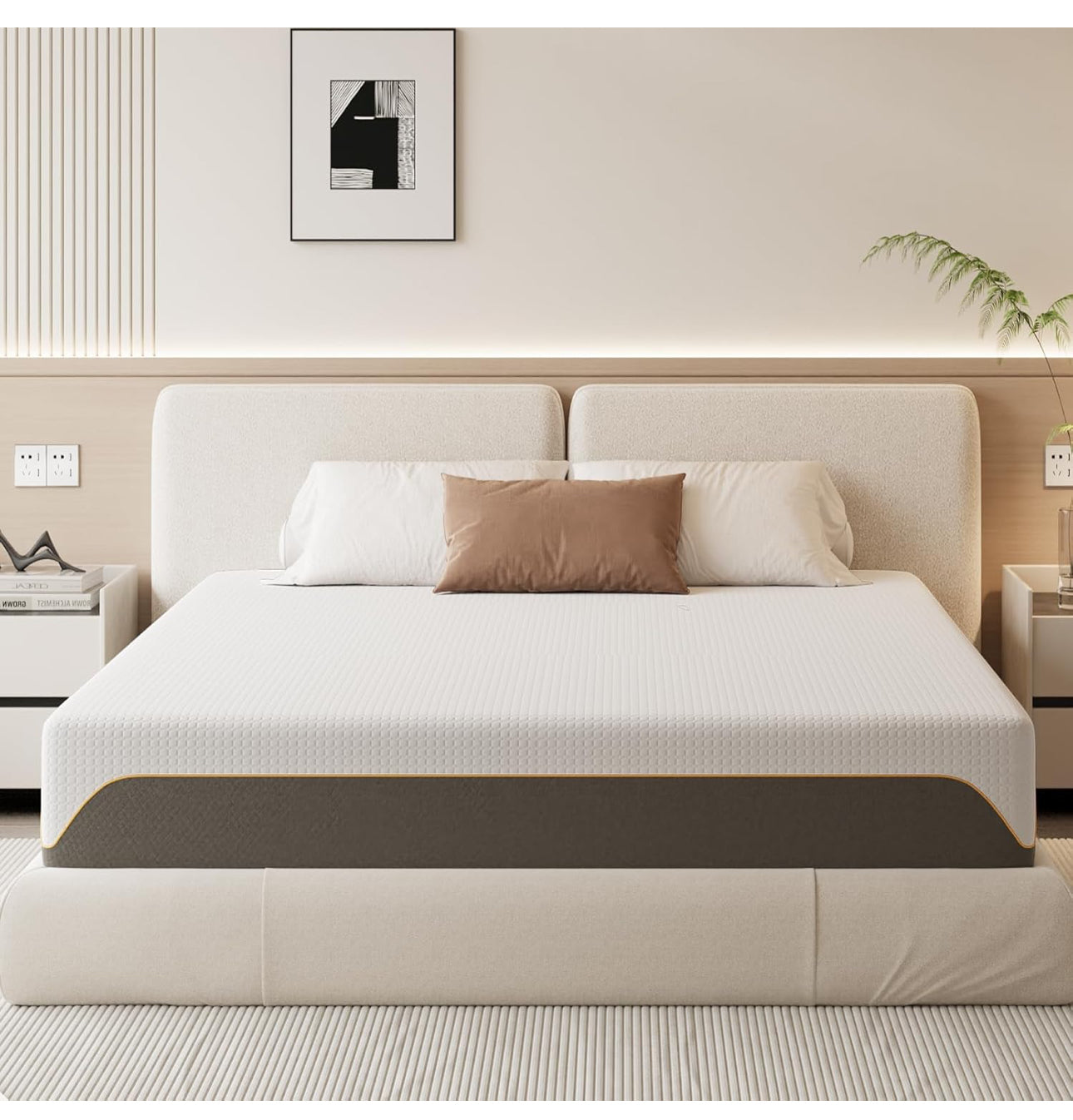 Memory Foam Mattress, 4FT6 Double Mattress