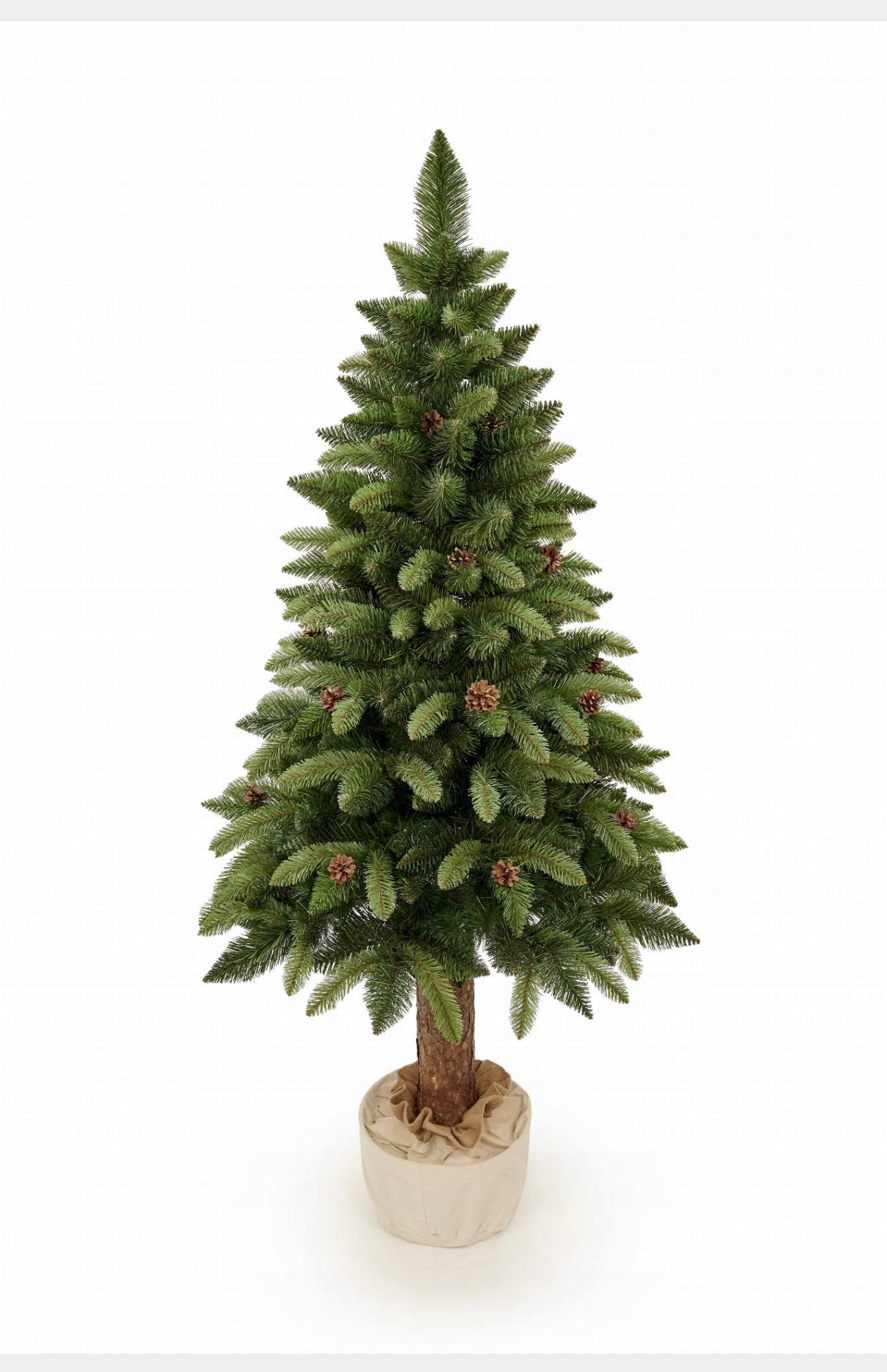Christmas tree with cones 200 cm
