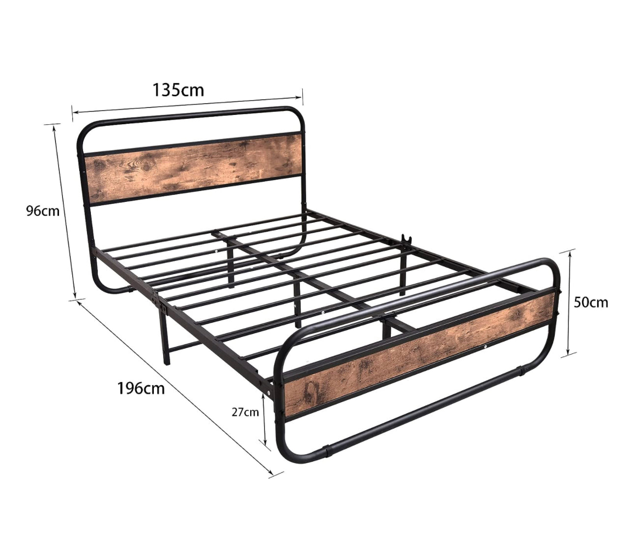 Double Metal Bed Frame