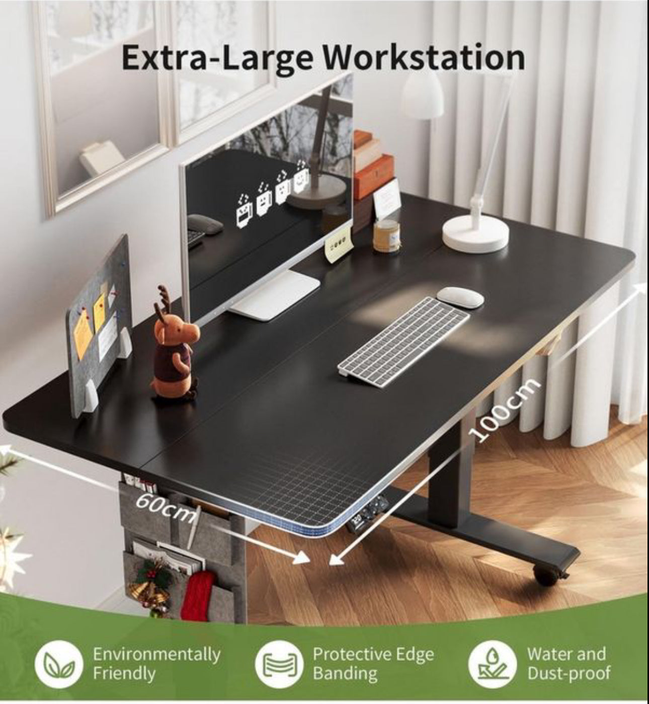 Electric Standing Desk 100x60